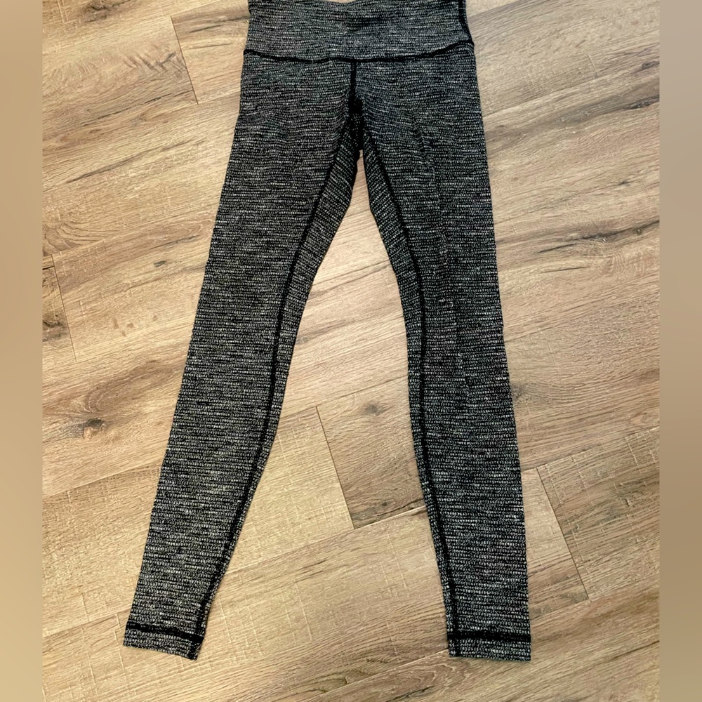 Lululemon grey leggings, xs